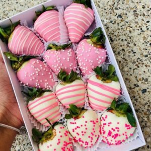 fresas con chocolates para mujer