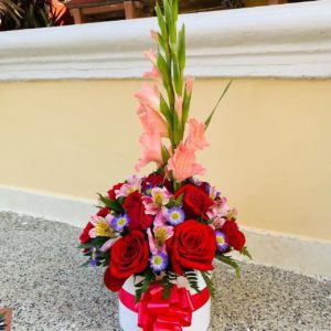 Arreglos de rosas caribeño